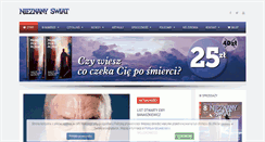 Desktop Screenshot of nieznanyswiat.com
